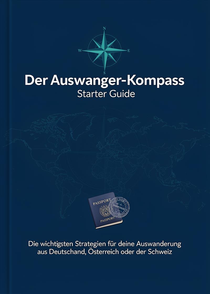 Auswander-Kompass Starter-Guide auf Tablet