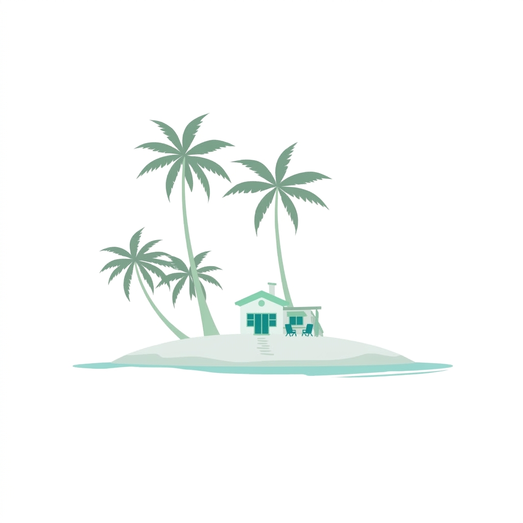 Leben im Ausland Illustration
